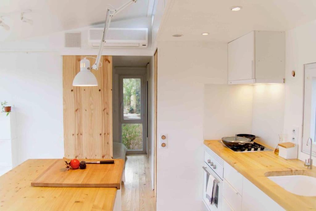 Eco Tiny Home & Office For Digital Nomads Vallmoll 외부 사진